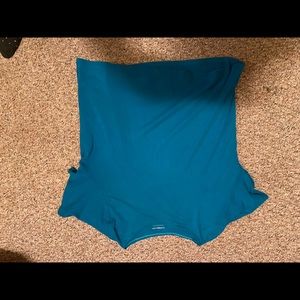 Teal shirt